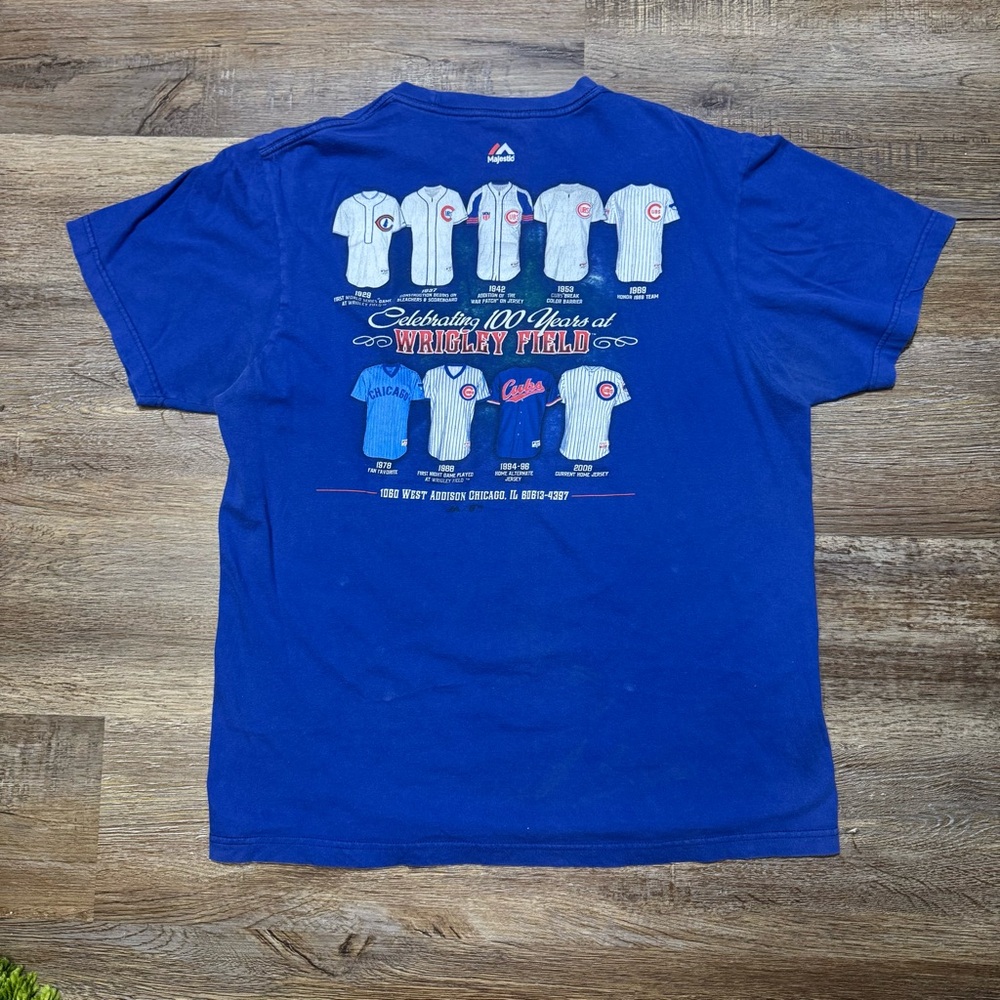 Chicago‎ cubs 100 year anniversary T shirt